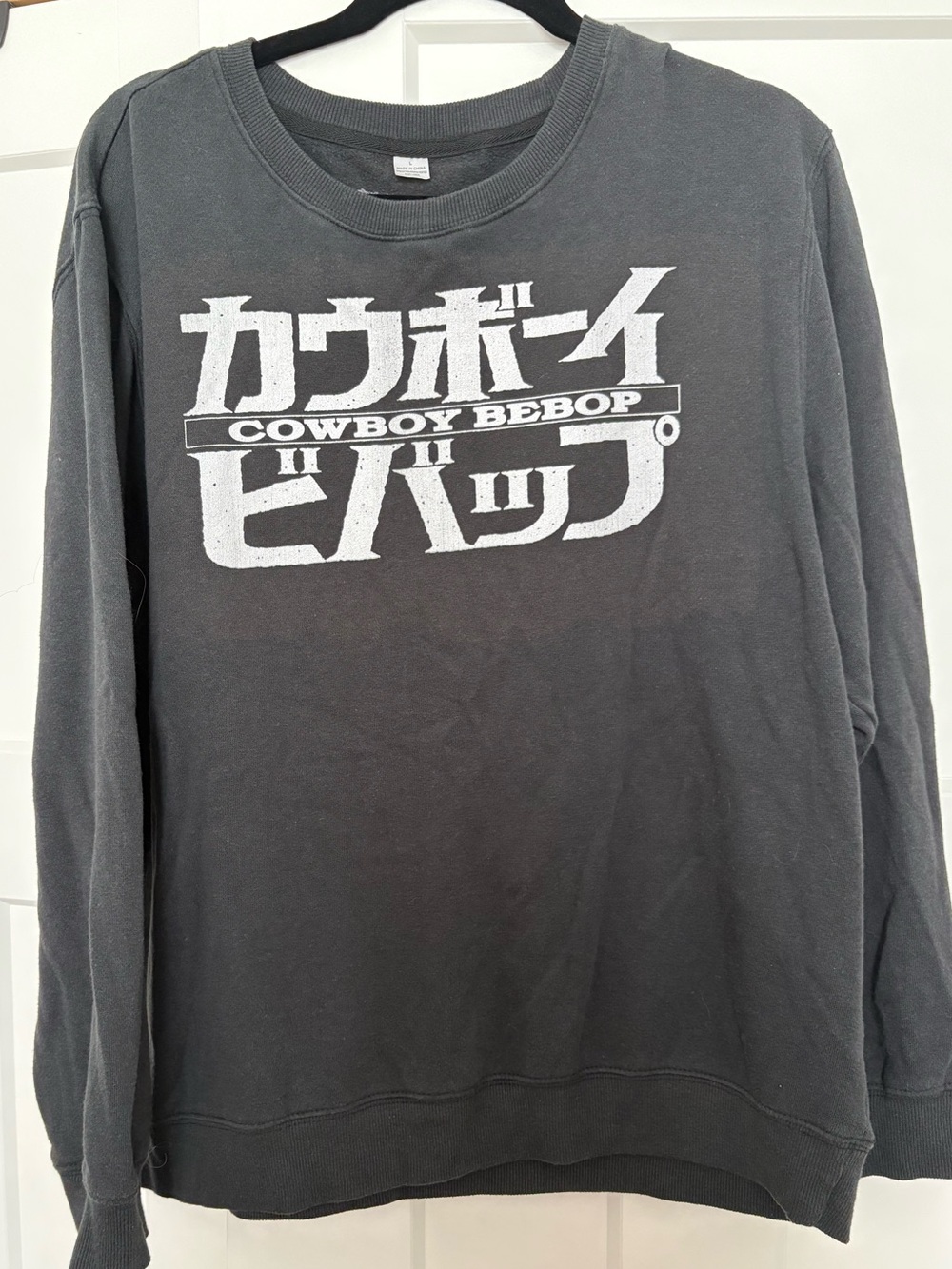 Cowboy Bebop Graphic Crewneck Mens Sweatshirt Size Large